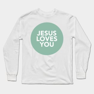 jesus loves you (forrest) Long Sleeve T-Shirt